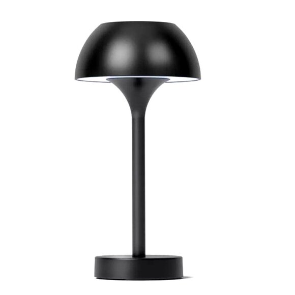 Threshold™ Solar and Rechargeable USB LED Outdoor Table Lamp, Black - Picture 1 of 14